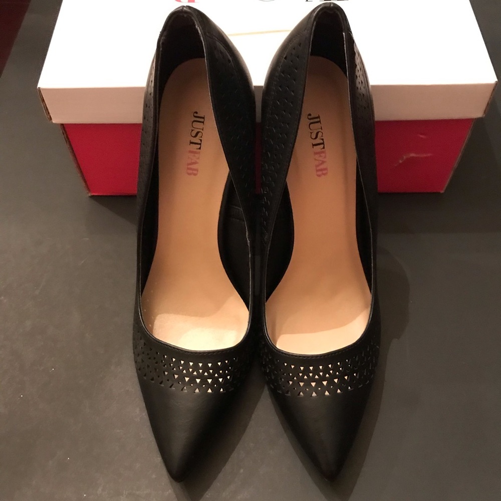 Black high heels